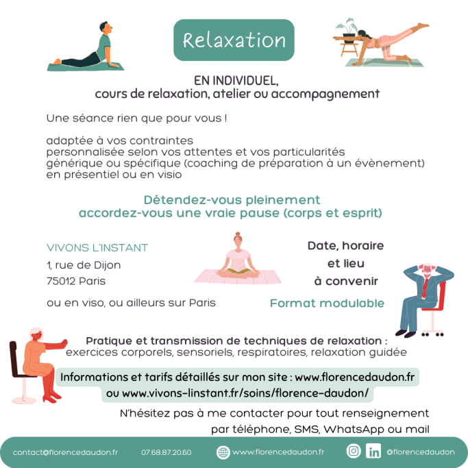 relaxation individuel personnalisé