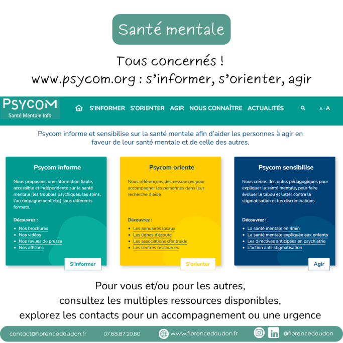 santé mentale soutien aide